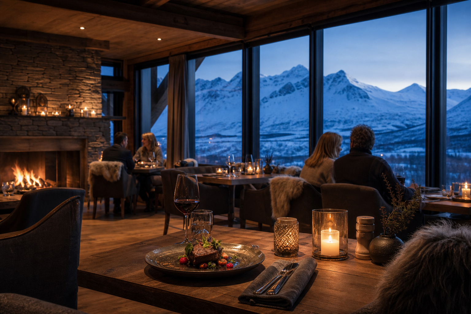 Crestmont Nordic dining room
